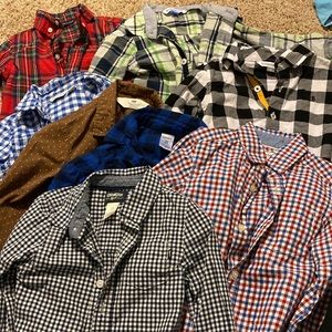 Boys fall and winter buttons ups 2T